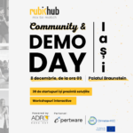 Comunitatea de startup din România își dă întâlnire pe 8 decembrie la Iași, la evenimentul Rubik Hub Community & Demo Day